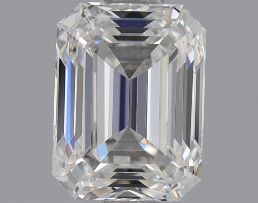 0.9 Carat Emerald Cut Natural Diamond