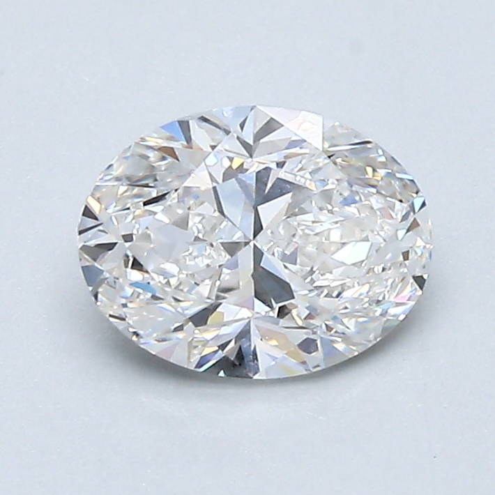 1 Carat Oval Cut Natural Diamond