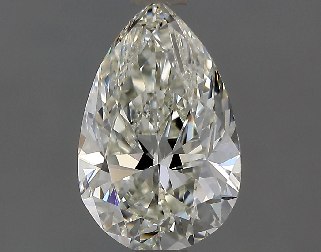 1 Carat Pear Cut Natural Diamond