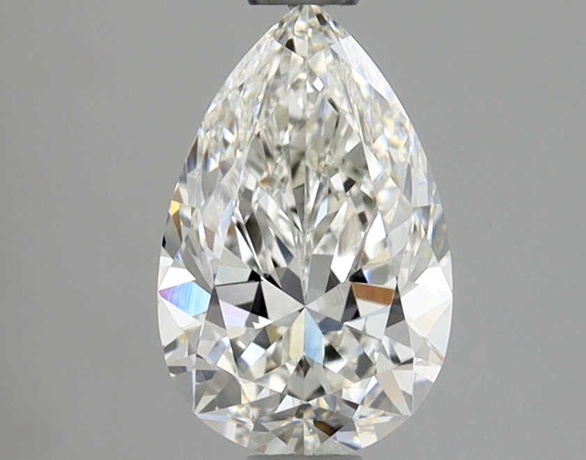 1 Carat Pear Cut Natural Diamond