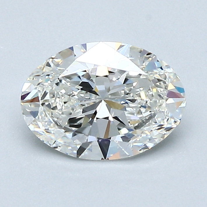 1 Carat Oval Cut Natural Diamond