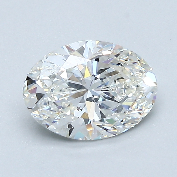 1 Carat Oval Cut Natural Diamond