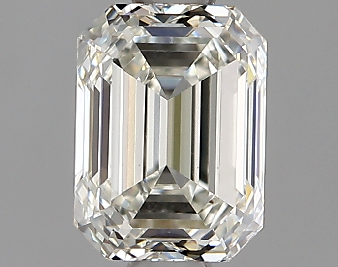 1 Carat Emerald Cut Natural Diamond