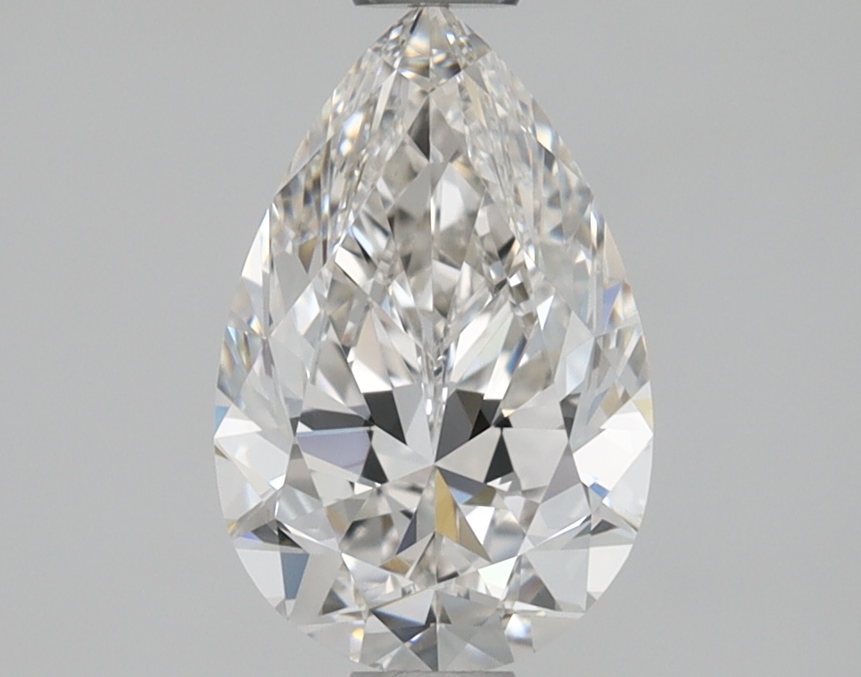 1 Carat Pear Cut Natural Diamond