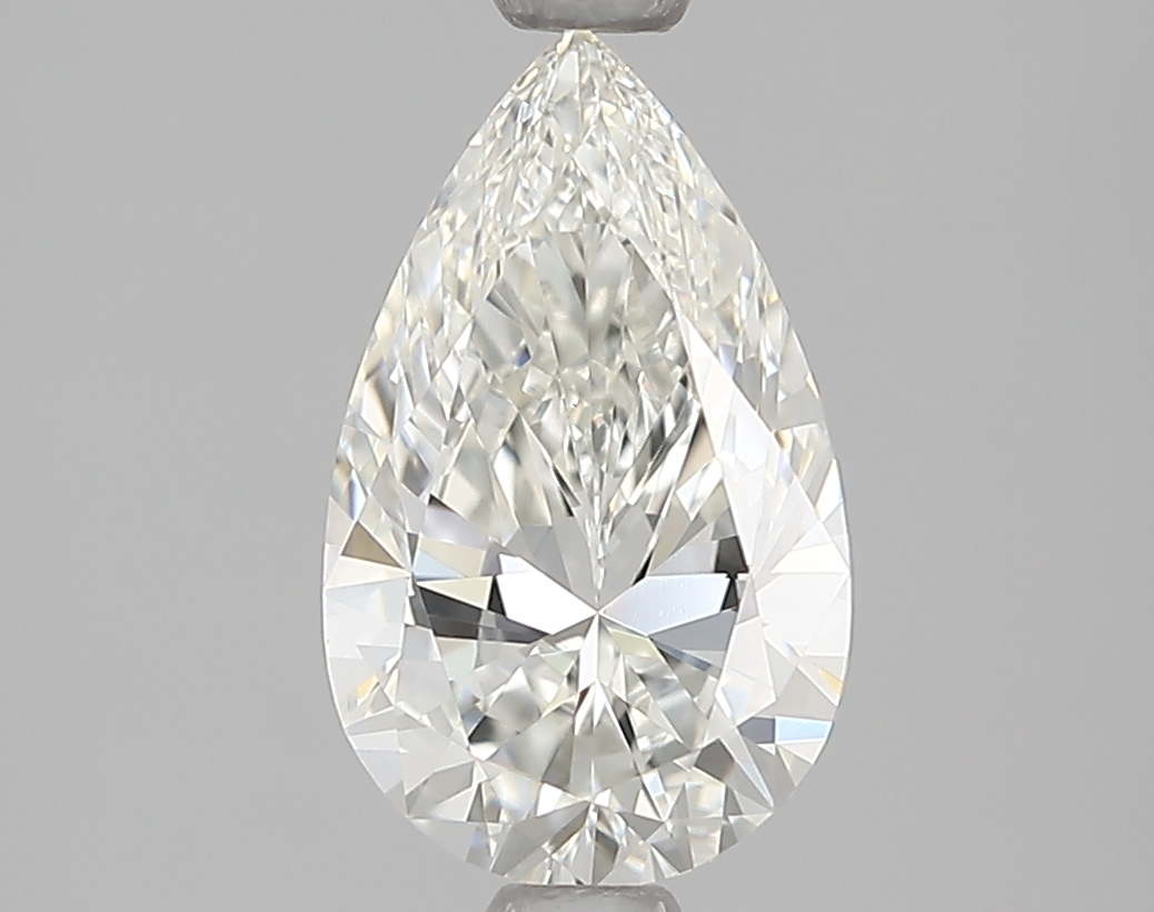 1 Carat Pear Cut Natural Diamond