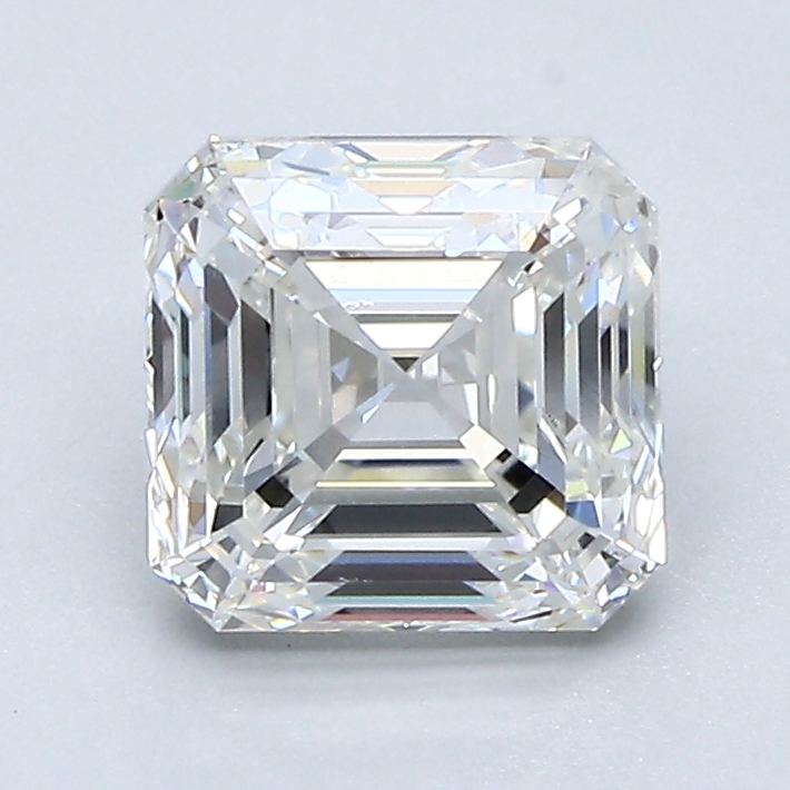 1.7 Carat Asscher Cut Natural Diamond