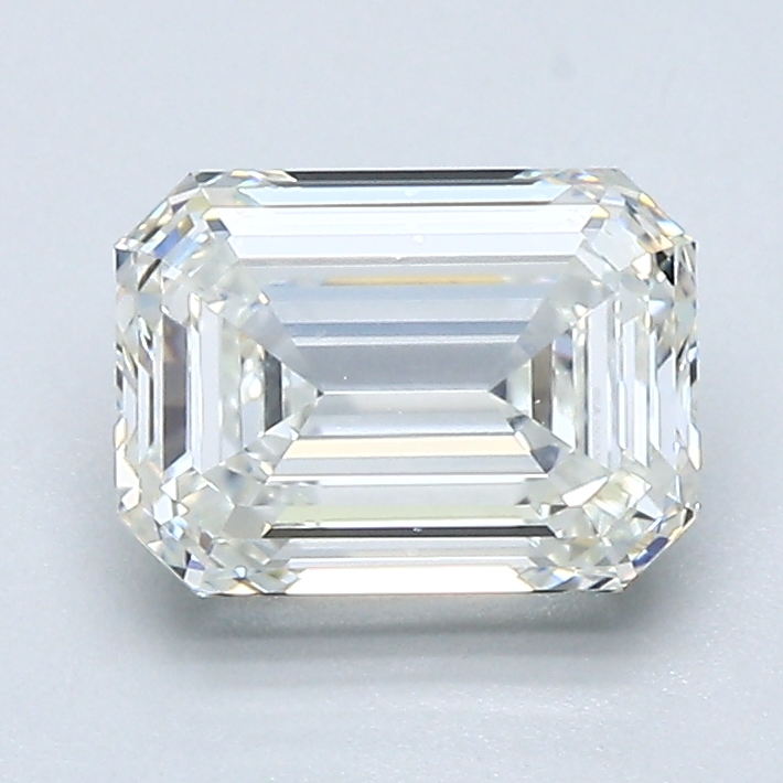 1.5 Carat Emerald Cut Natural Diamond