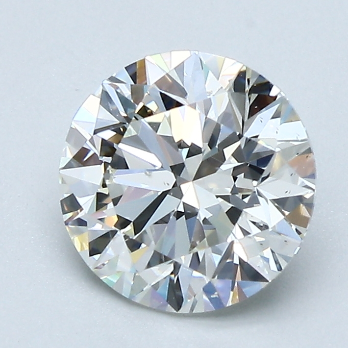 1.64 Carat Round Cut Natural Diamond