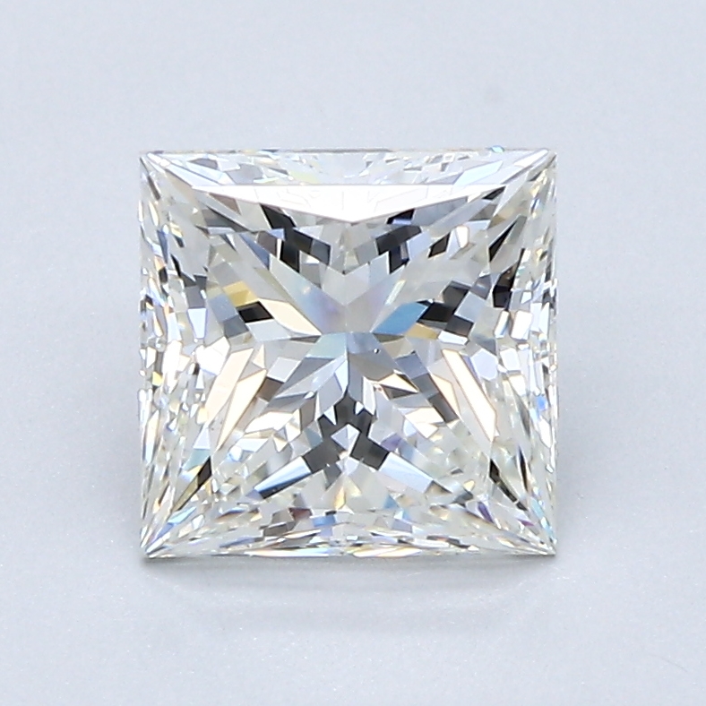 1.7 Carat Princess Cut Natural Diamond