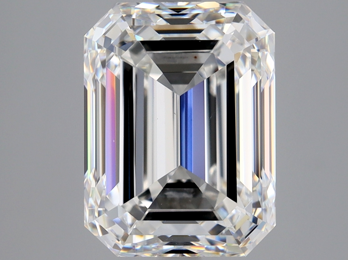 5.01 Carat Emerald Cut Natural Diamond