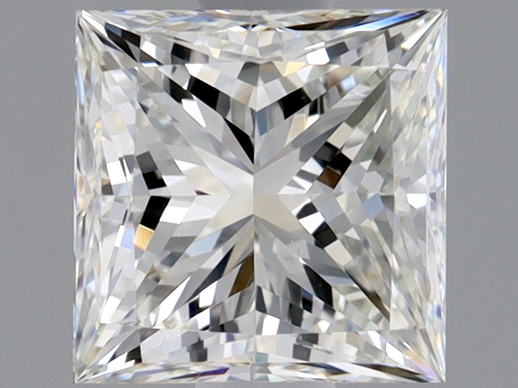 0.9 Carat Princess Cut Natural Diamond