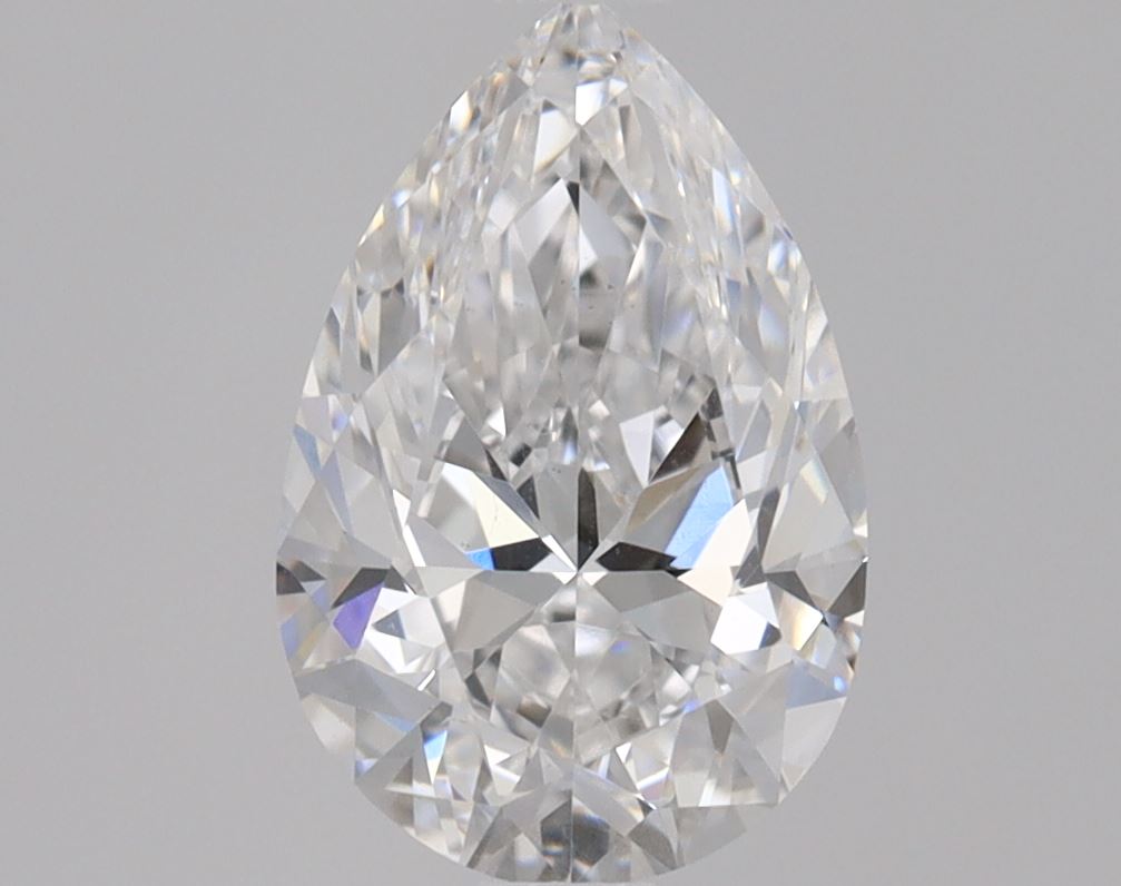 0.9 Carat Pear Cut Natural Diamond