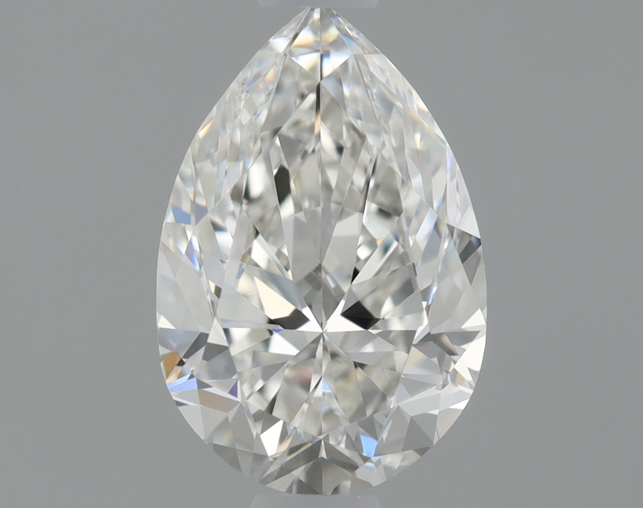 0.9 Carat Pear Cut Natural Diamond