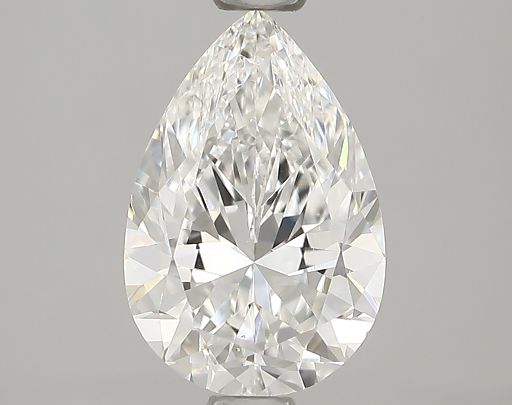 1 Carat Pear Cut Natural Diamond