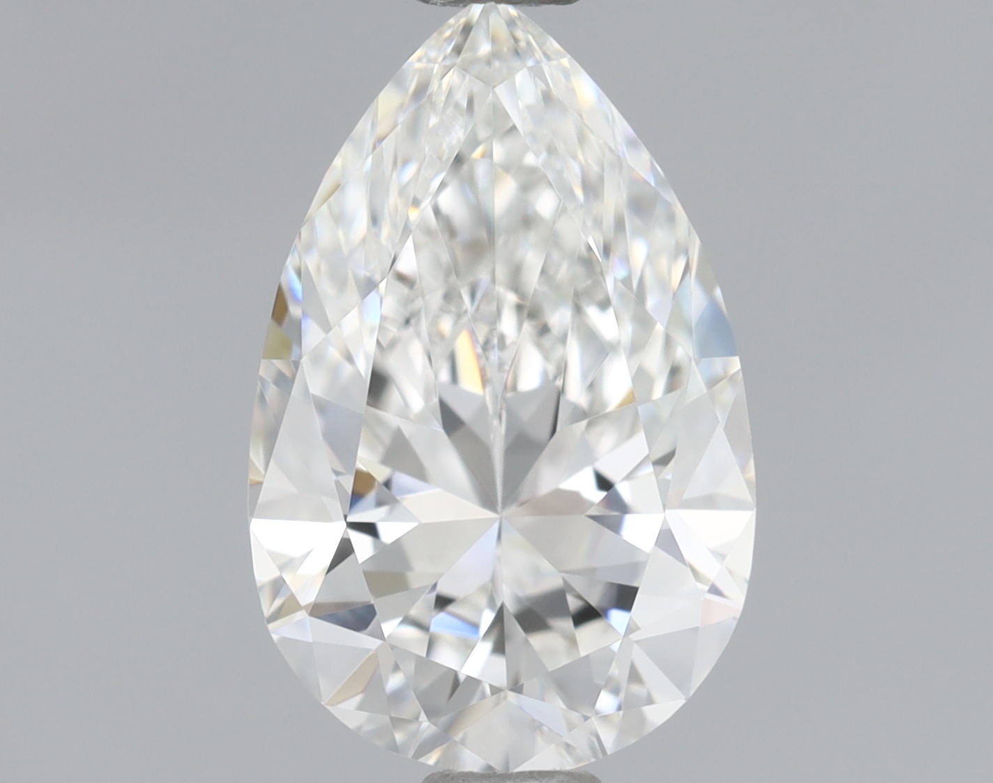 1 Carat Pear Cut Natural Diamond