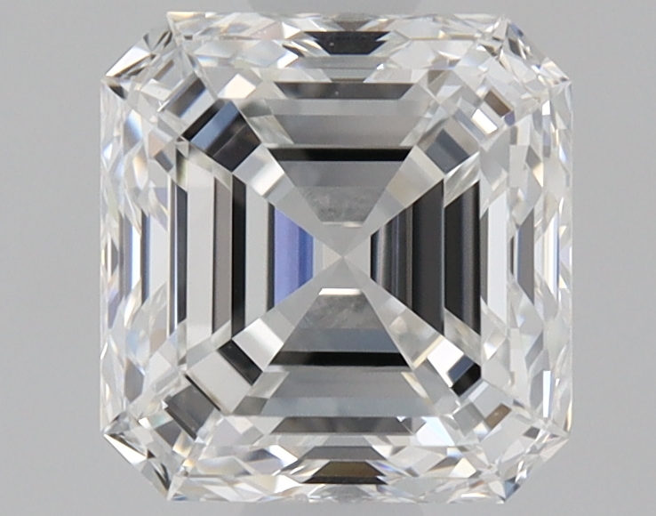 1 Carat Asscher Cut Natural Diamond