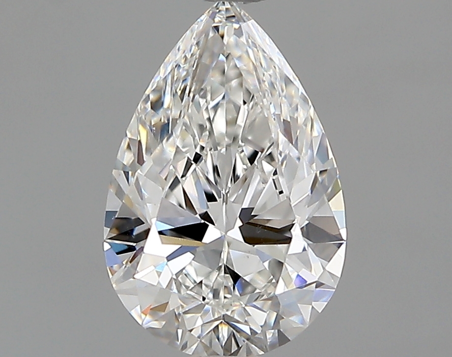 1 Carat Pear Cut Natural Diamond