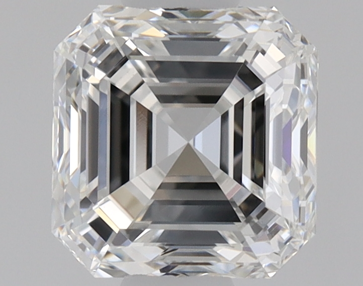 1 Carat Asscher Cut Natural Diamond