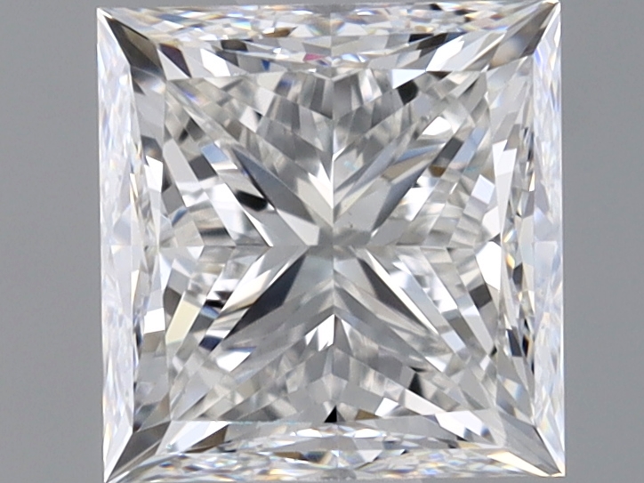 1 Carat Princess Cut Natural Diamond