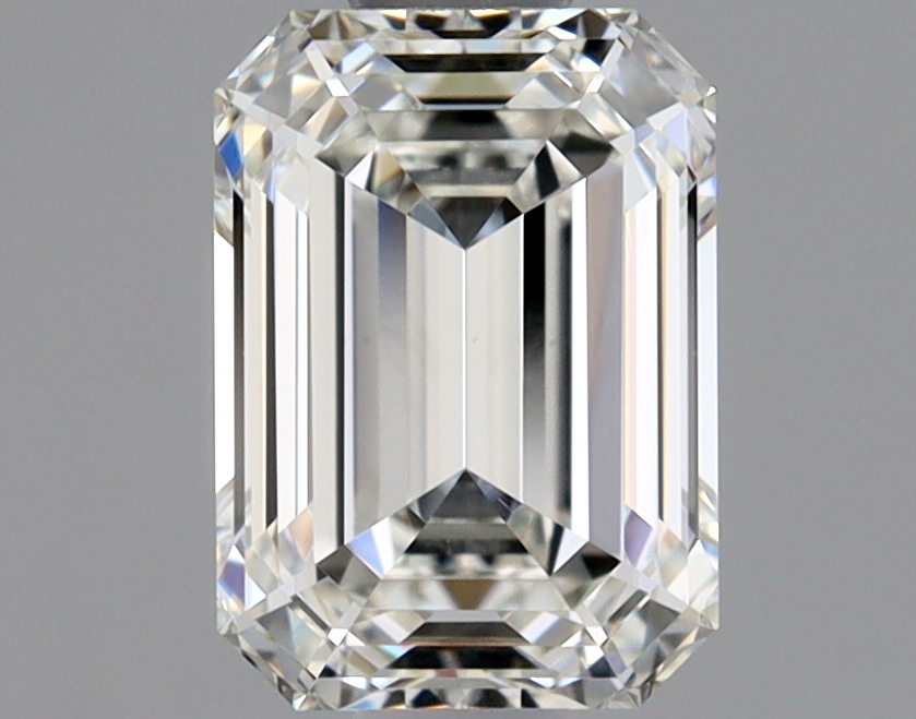 1 Carat Emerald Cut Natural Diamond