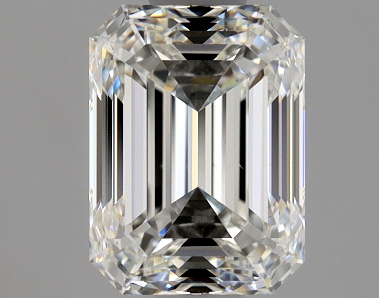 1 Carat Emerald Cut Natural Diamond