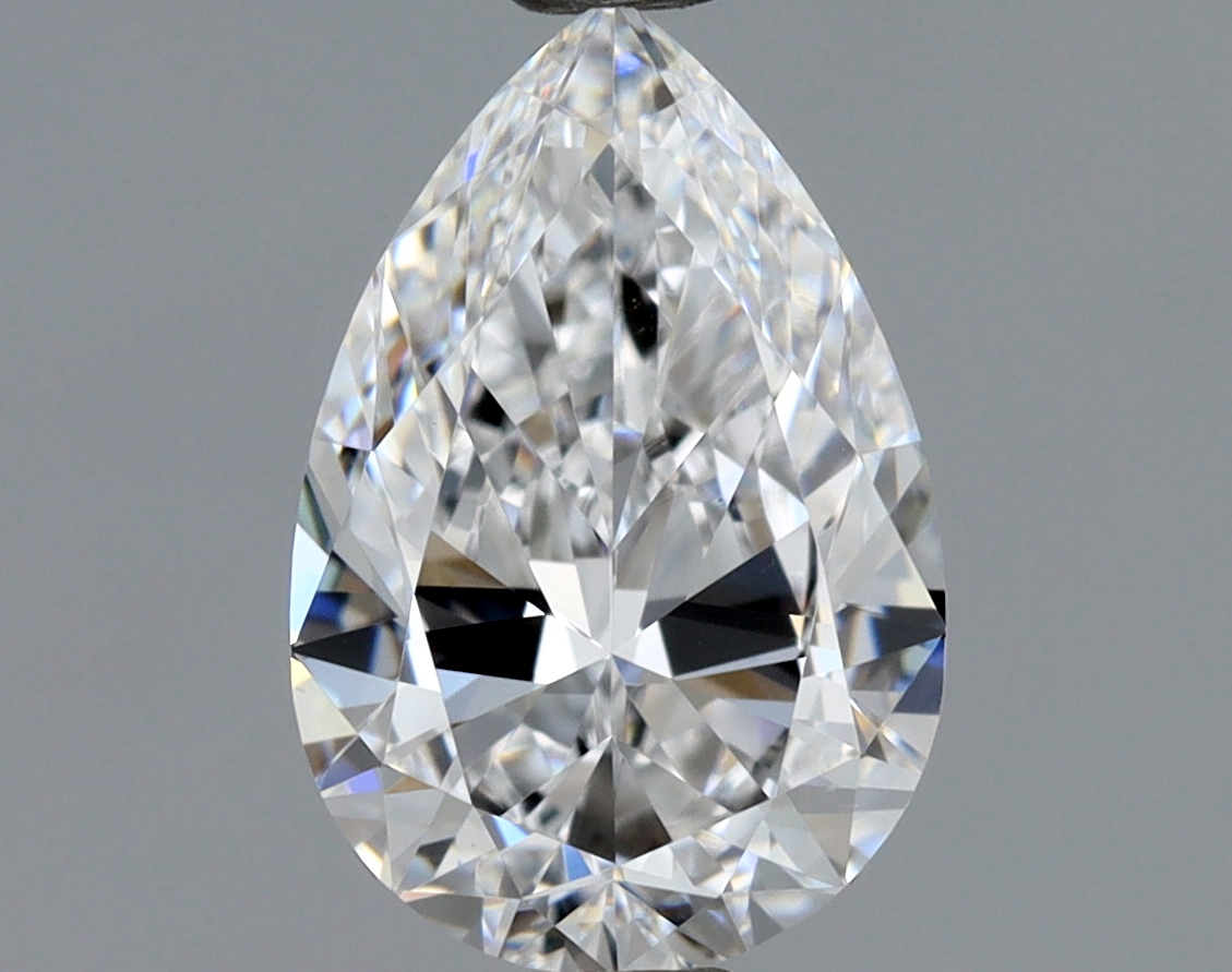 1.01 Carat Pear Cut Natural Diamond