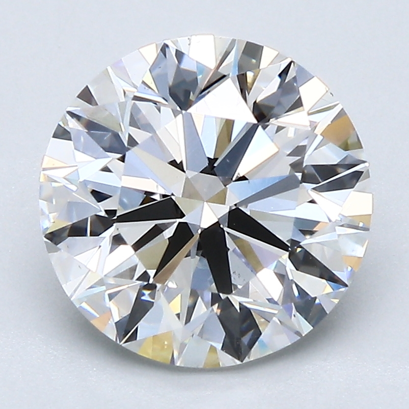 3 Carat Round Cut Natural Diamond