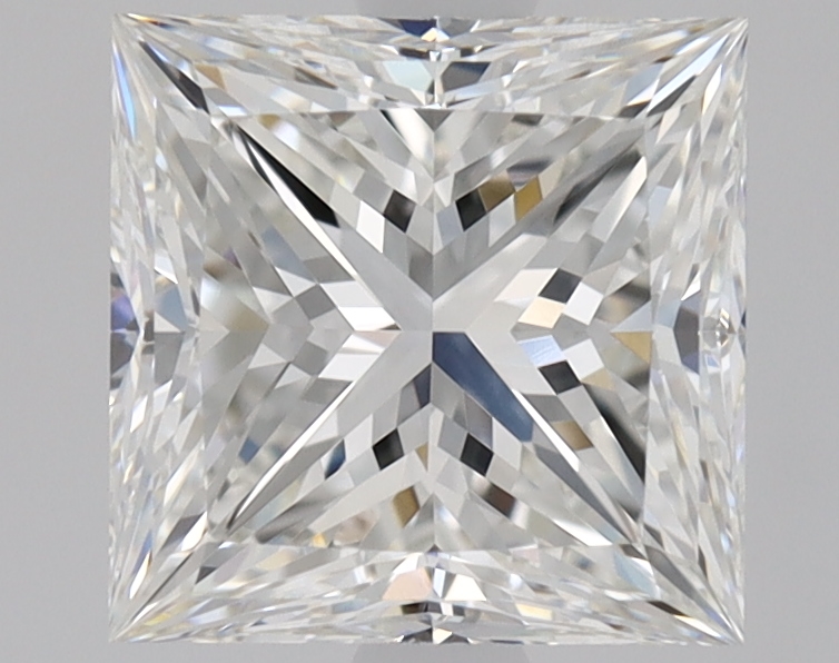 2.01 Carat Princess Cut Natural Diamond