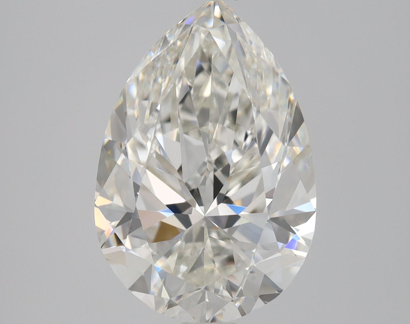 2.01 Carat Pear Cut Natural Diamond