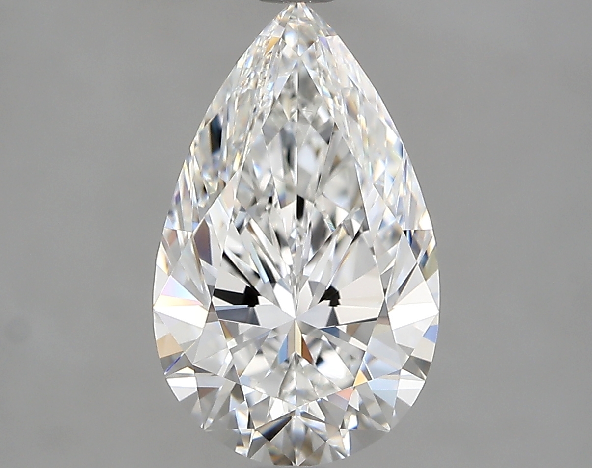 2.02 Carat Pear Cut Natural Diamond