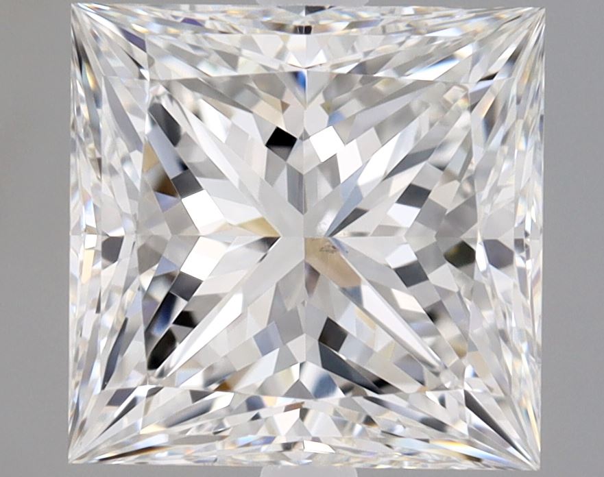 2.03 Carat Princess Cut Natural Diamond