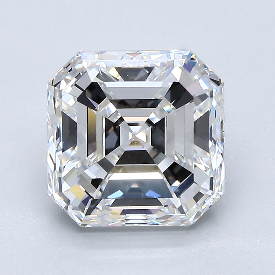 3 Carat Asscher Cut Natural Diamond