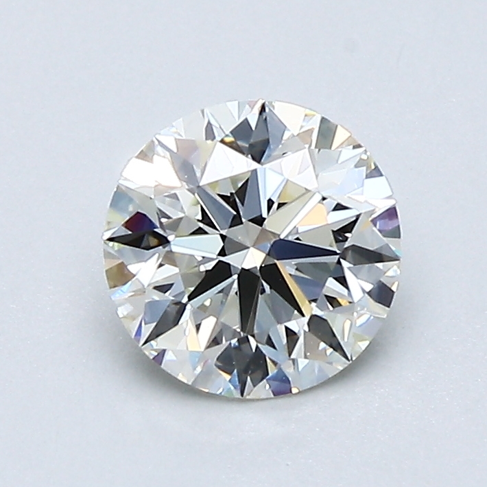 0.9 Carat Round Cut Natural Diamond