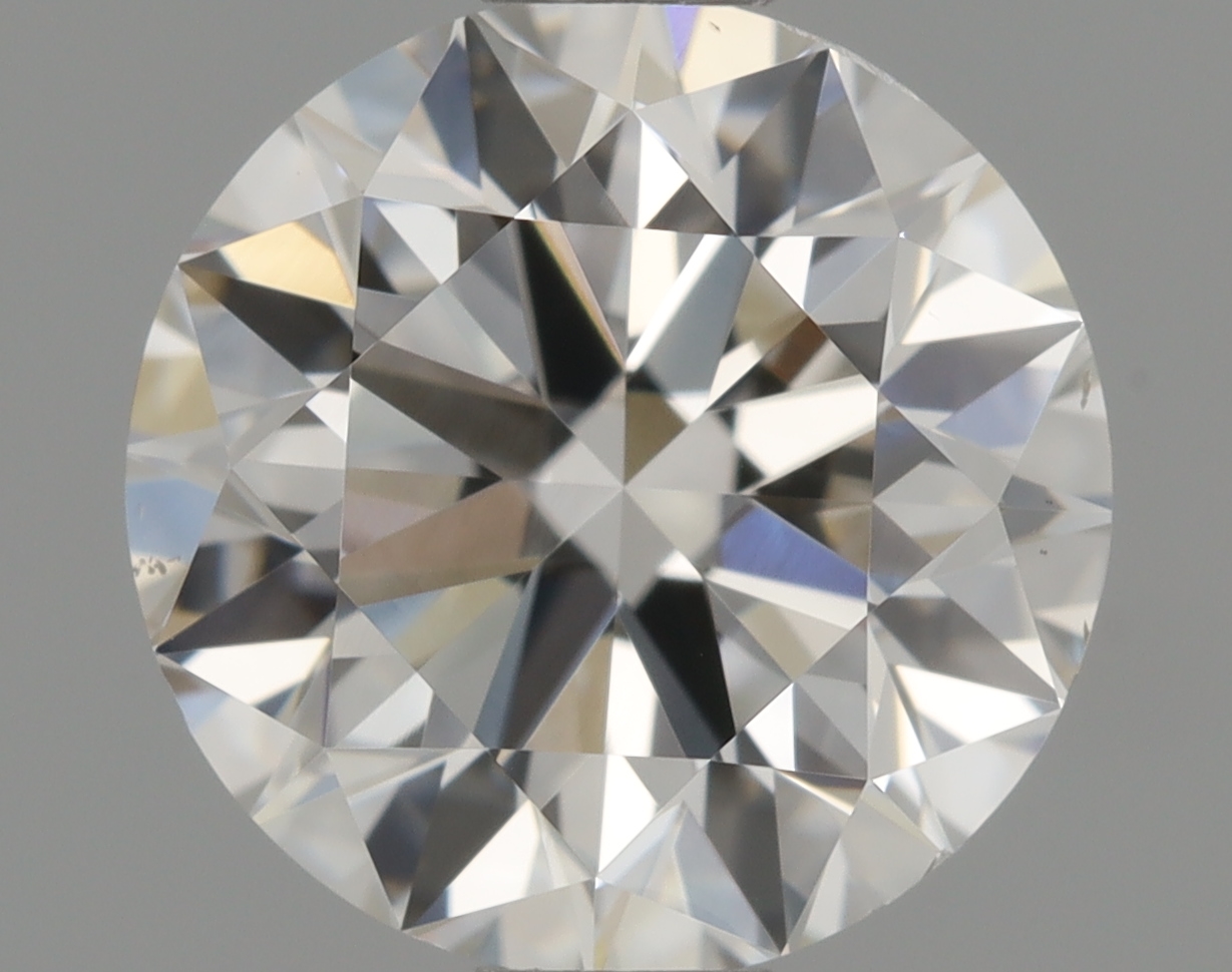 0.9 Carat Round Cut Natural Diamond