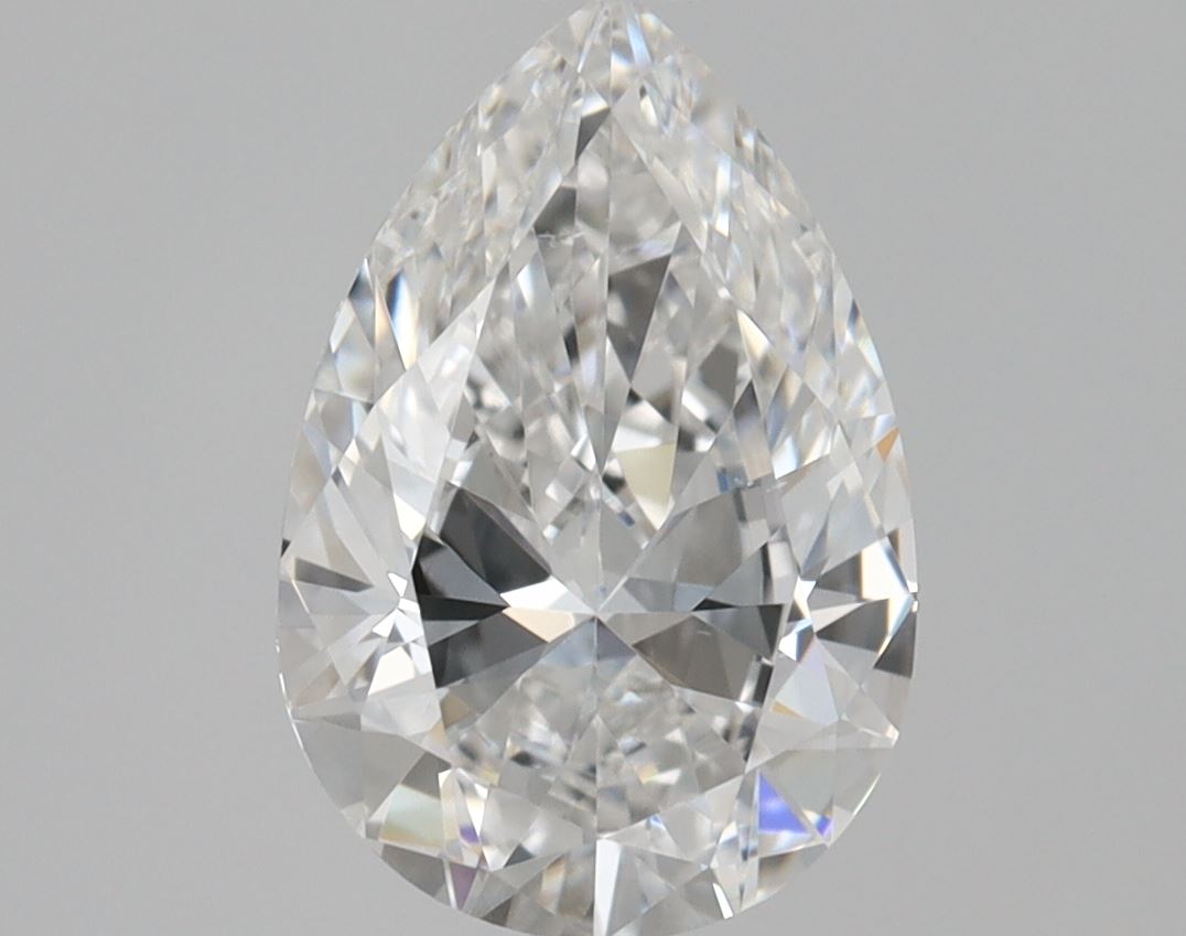 0.9 Carat Pear Cut Natural Diamond