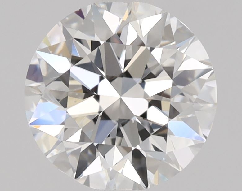 0.9 Carat Round Cut Natural Diamond