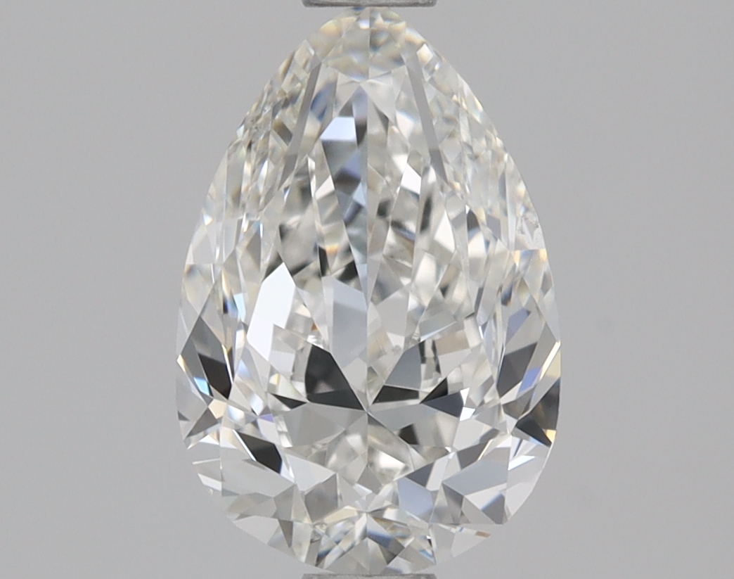 1 Carat Pear Cut Natural Diamond