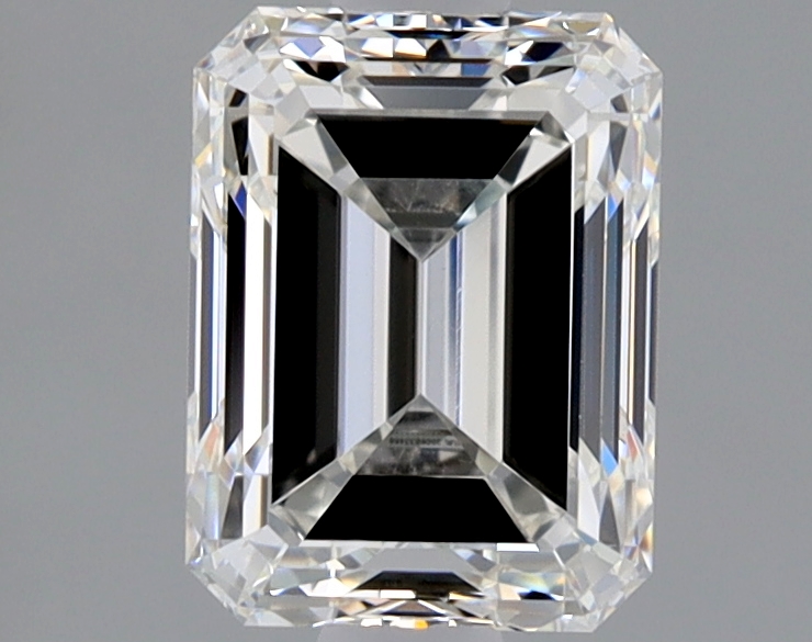 1 Carat Emerald Cut Natural Diamond