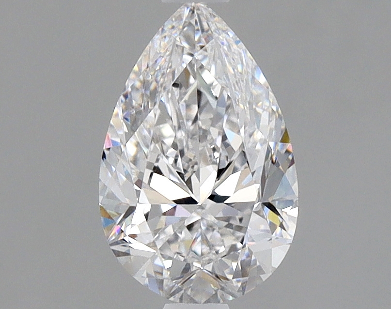 1 Carat Pear Cut Natural Diamond