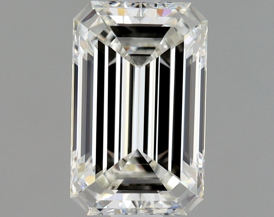 1 Carat Emerald Cut Natural Diamond