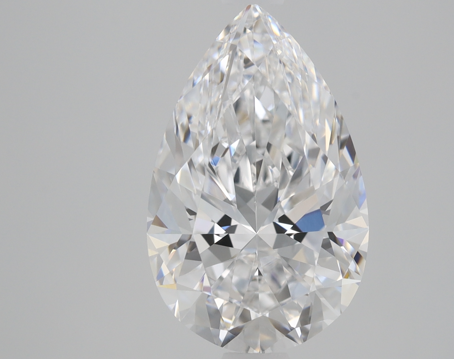 2.01 Carat Pear Cut Natural Diamond