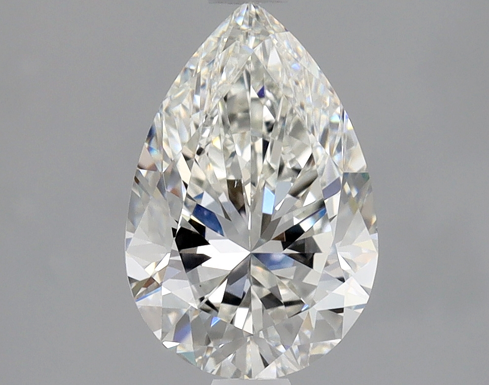 1.5 Carat Pear Cut Natural Diamond