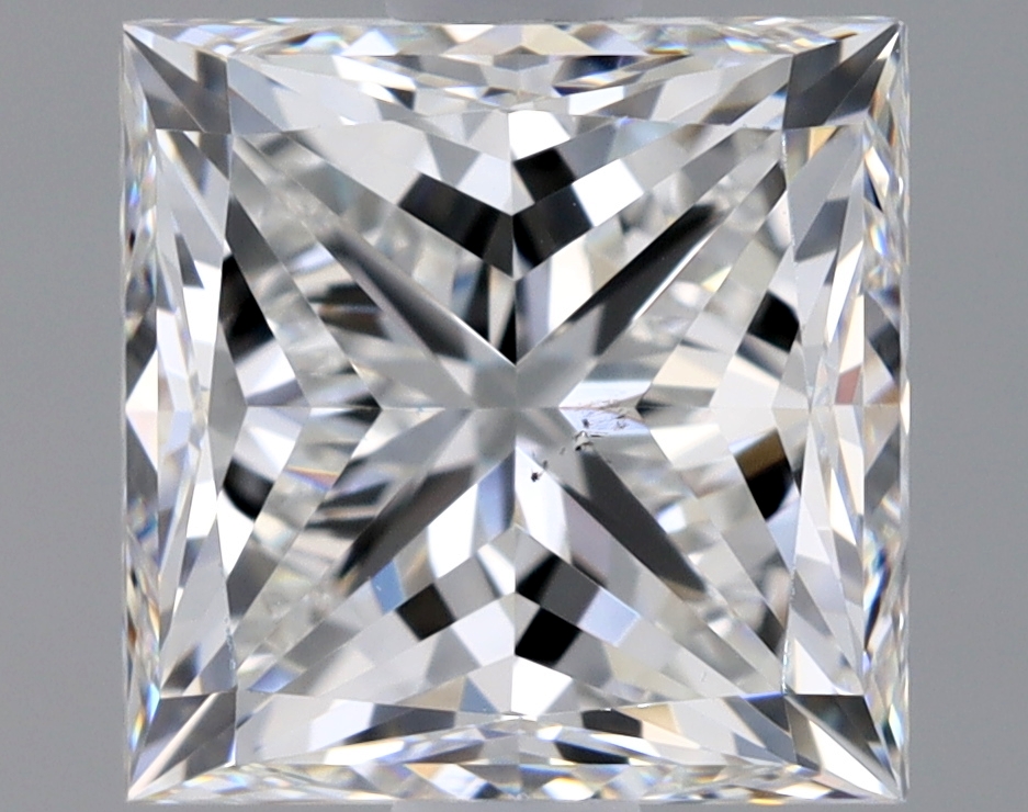 1.7 Carat Princess Cut Natural Diamond