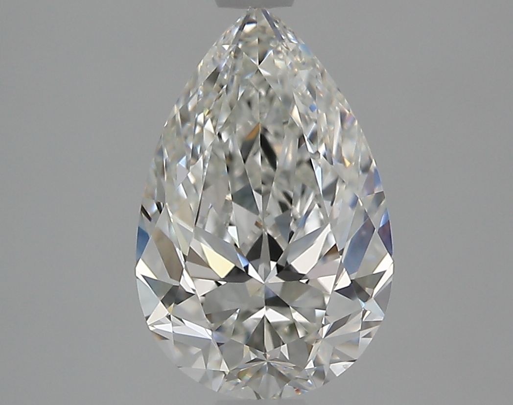 2.01 Carat Pear Cut Natural Diamond