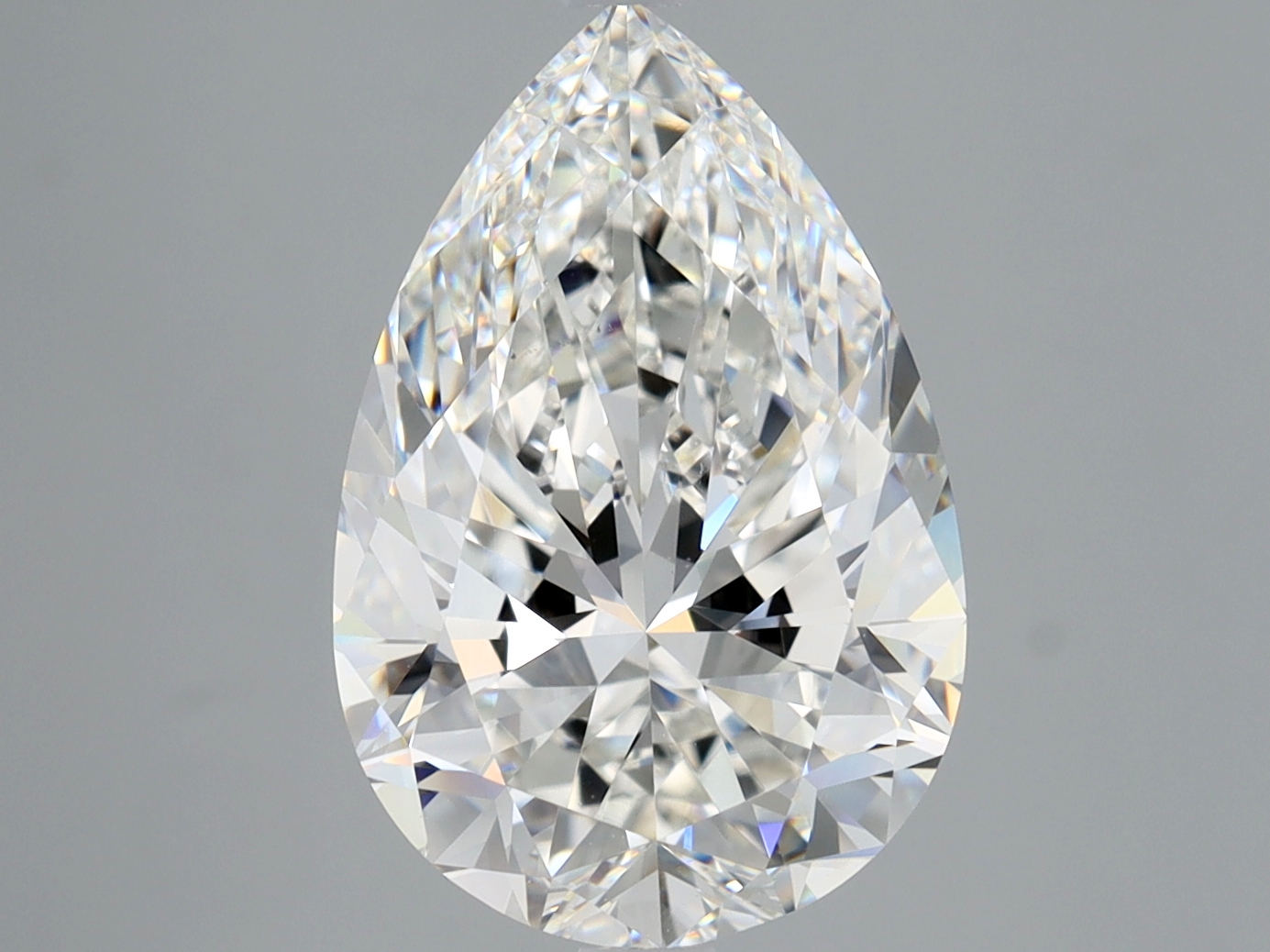 5.01 Carat Pear Cut Natural Diamond