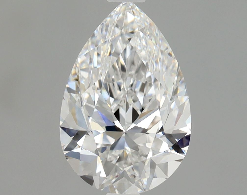 1 Carat Pear Cut Natural Diamond