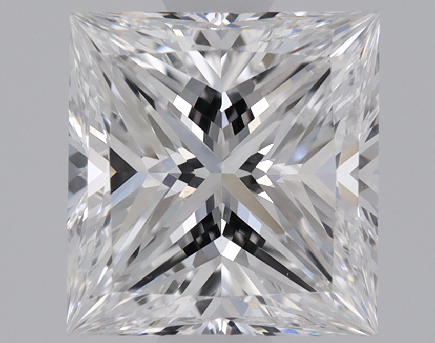 1 Carat Princess Cut Natural Diamond