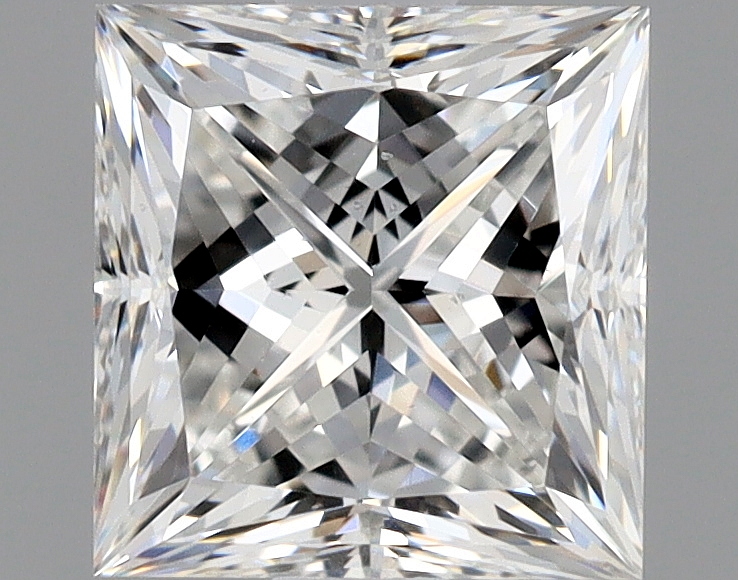 1 Carat Princess Cut Natural Diamond