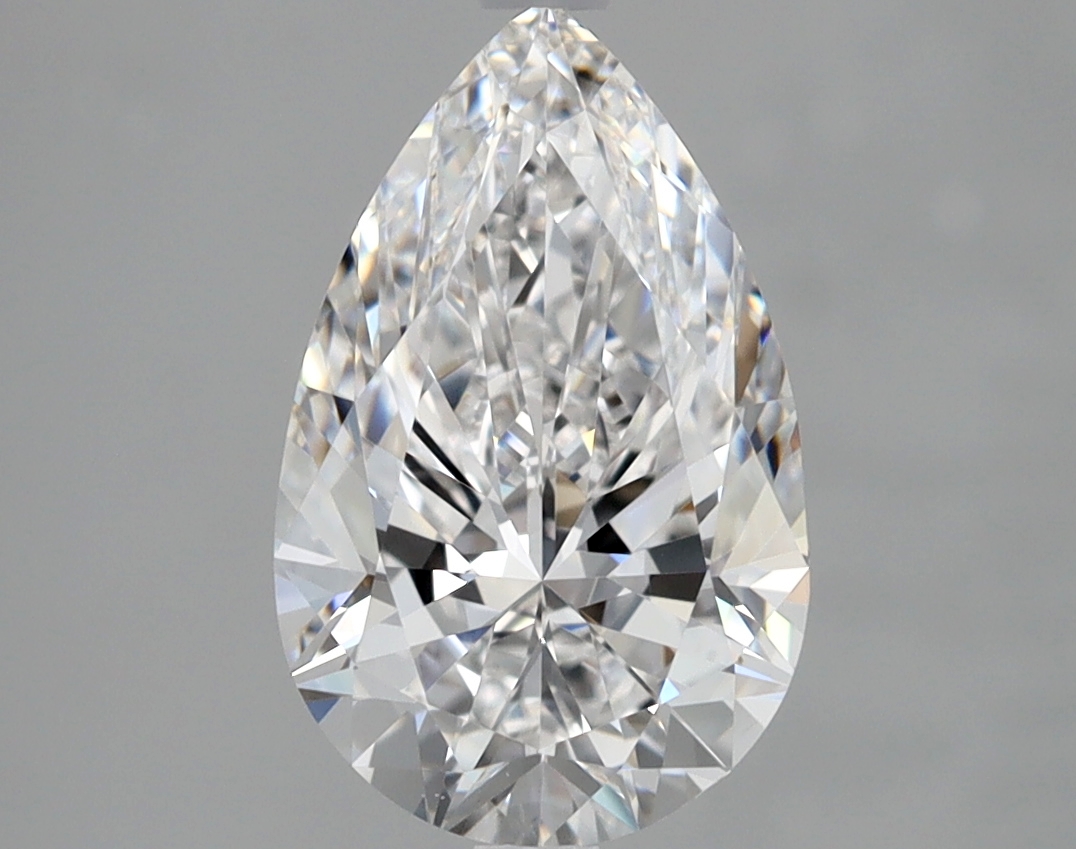 2.01 Carat Pear Cut Natural Diamond