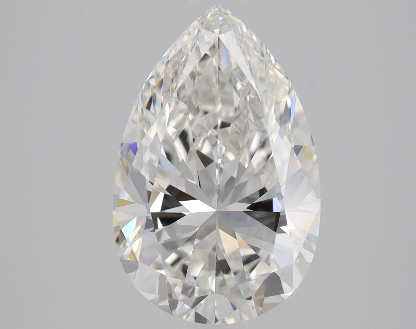 2.01 Carat Pear Cut Natural Diamond